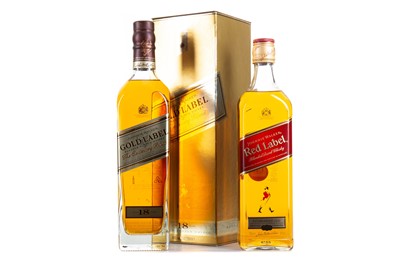 Lot 176 - JOHNNIE WALKER 18 YEAR OLD GOLD LABEL CENTENARY AND JOHNNIE WALKER RED LABEL