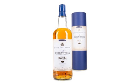 Lot 177 - AUCHENTOSHAN 12 YEAR OLD QUEEN ELIZABETH 2 1L