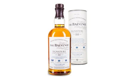 Lot 180 - BALVENIE 12 YEAR OLD SIGNATURE BATCH #3