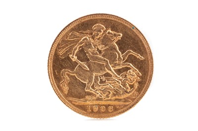 Lot 68 - AN EDWARD VII GOLD SOVEREIGN DATED 1906