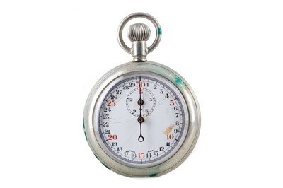 Lot 869 - A MILITARY ISSUE STAINLESS STEEL STOPWATCH