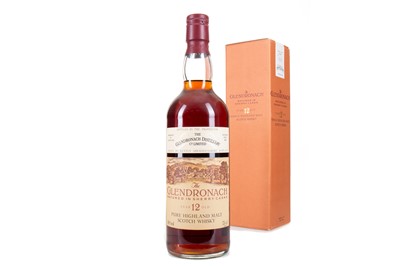 Lot 220 - GLENDRONACH 12 YEAR OLD SHERRY CASKS 75CL