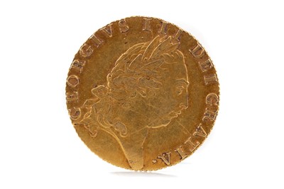 Lot 76 - A GEORGE III GOLD SPADE GUINEA DATED 1792