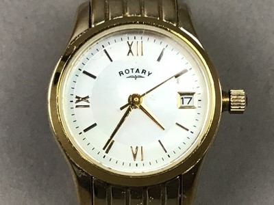 Lot 331 - A LOT OF LADY'S GILT METAL AND OTHER WRIST WATCHES