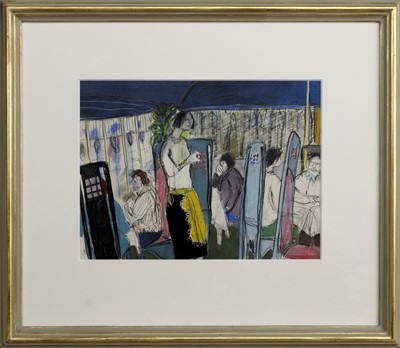 Lot 205 - MACKINTOSH TEAROOMS, A PASTEL BY ROSEMARY BEATON