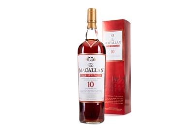 Lot 237 - MACALLAN 10 YEAR OLD CASK STRENGTH 1L