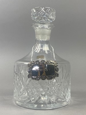 Lot 83 - TWO WHITEFRIARS CRYSTAL DECANTERS AND OTHER DECANTERS