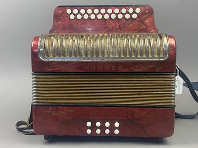 Lot 69 - A HOHNER CORSO ACCORDIAN