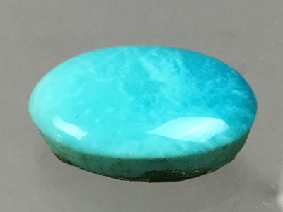 Lot 352 - A CERTIFICATED UNMOUNTED TURQUOISE