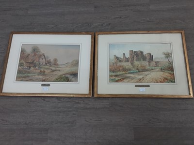 Lot 373 - A PAIR OF WATERCOLOURS BY ERNEST T. POTTER