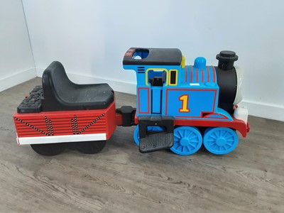 Lot 320 - A THOMAS THE TANK ENGINE SIT ON TOY