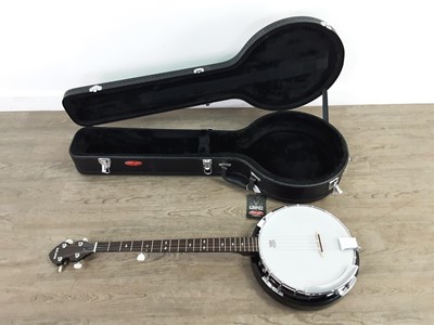 Lot 378 - A BOSTON FIVE STRING BANJO