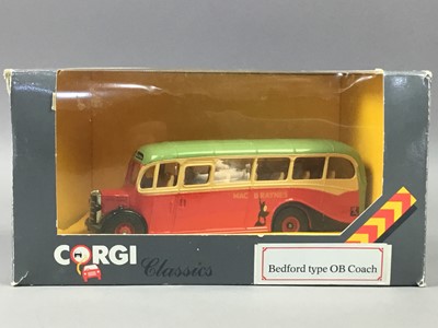 Lot 382 - A COLLECTION OF CORGI PUBLIC TRANSPORT SCALE MODELS