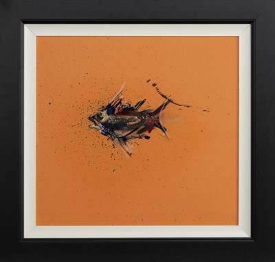 Lot 259 - EYE EYE, A MIXED MEDIA BY MAT THOMPSON