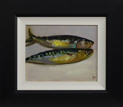 Lot 267 - FULL CATCH, AN OIL BY ZHANNA PECHUGINA