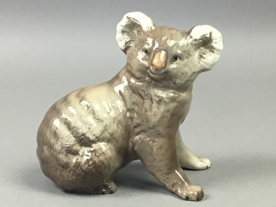 Lot 417 - THREE BESWICK FIGURES OF KOALA BEARS