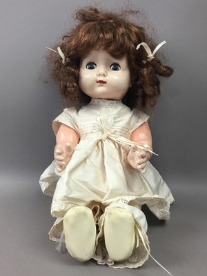 Lot 420 - A SMALL BABY DOLL BY ARMAND MARSEILLE AND OTHERS