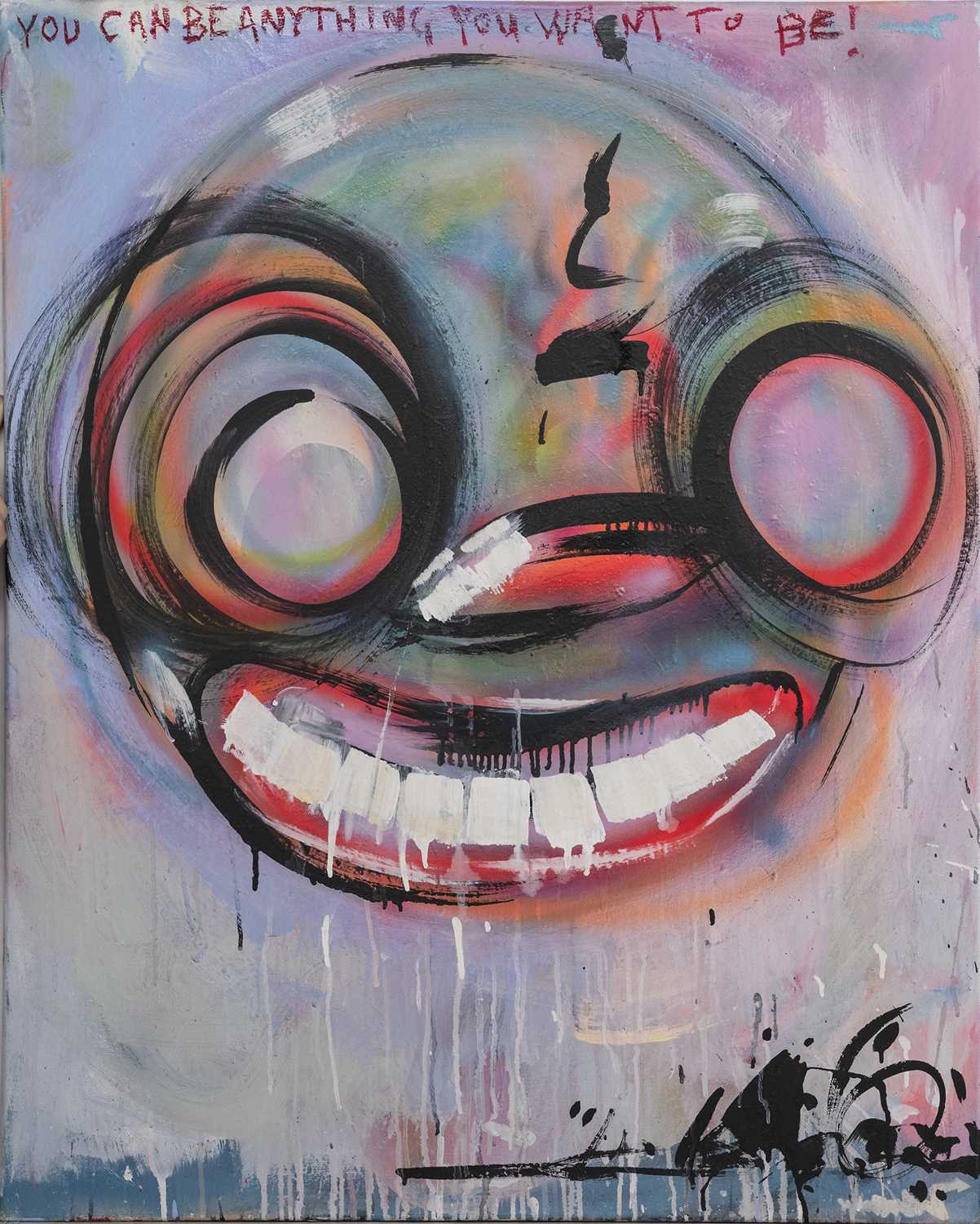 Lot 210 - BE WHO YOU WANNA BE, STEVIE UNKOWN