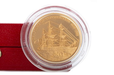 Lot 2 - THE PITCAIRN ISLANDS 150TH ANNIVERSARY OF THE CONSTITUTION $250 GOLD PROOF COMMEMORATIVE COIN