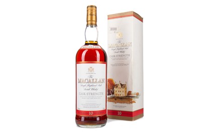 Lot 1 - MACALLAN 10 YEAR OLD CASK STRENGTH 2000S 1L