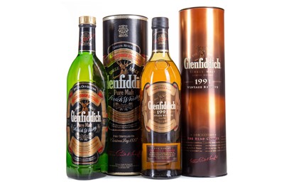 Lot 242 - GLENFIDDICH 1991 VINTAGE RESERVE DON RAMSAY AND GLENFIDDICH SPECIAL OLD RESERVE