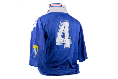 Lot 1527 - RICHARD GOUGH OF RANGERS FOOTBALL CLUB MATCH WORN 1996/97 HOME SHIRT