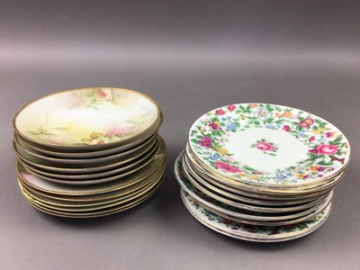 Lot 532 - A CROWN STAFFORDSHIRE PART TEA SERVICE AND OTHER TEA WARE