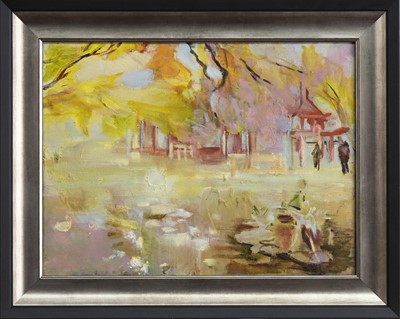 Lot 280 - JUST KYOTO, AN OIL BY JUNE REDFERN