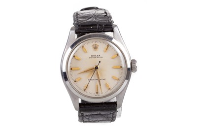 Lot 909 - A GENTLEMAN'S ROLEX OYSTER ROYAL STAINLESS STEEL MANUAL WIND WRIST WATCH