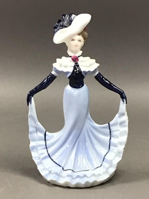 Lot 53 - A COALPORT FIGURE OF "LADY GRACE"