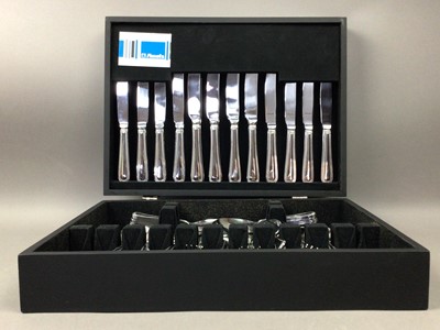 Lot 54 - A CASED SET OF AMEFA CUTLERY