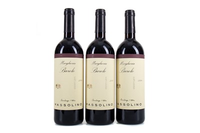 Lot 17 - 3 BOTTLES OF MASSOLINIO 2004 MARGHERIA BAROLO 75CL