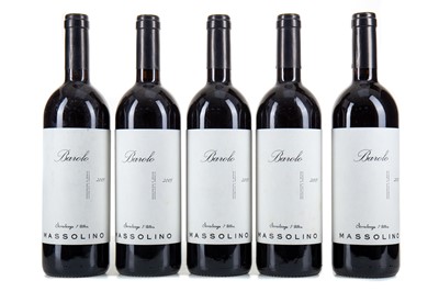 Lot 25 - 5 BOTTLES OF MASSOLINO 2005 BAROLO 75CL