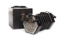 Lot 1068 - C. WHEATSTONE & CO. OF LONDON CONCERTINA with...