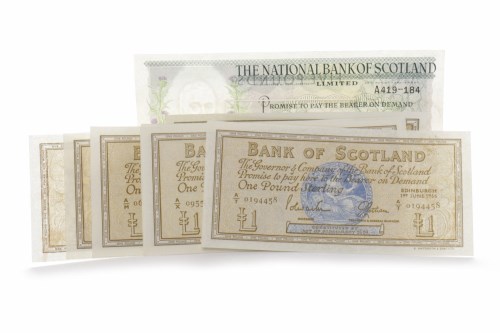 Lot 507 - THE NATIONAL BANK OF SCOTLAND £5 FIVE POUNDS...