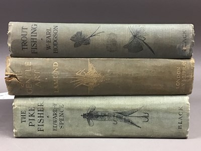 Lot 39 - GROUP OF SEVENTEEN FISHING BOOKS