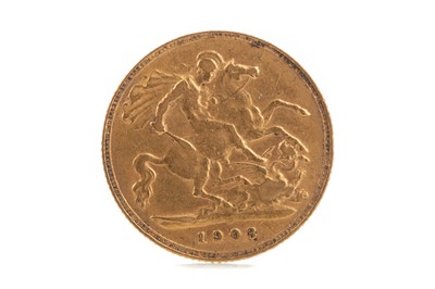 Lot 15 - AN EDWARD VII GOLD HALF SOVEREIGN DATED 1903