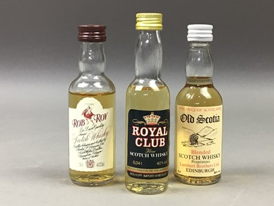 Lot 82 - 25 ASSORTED WHISKY MINIATURES - INCLUDING CRAWFORD'S 5 STAR