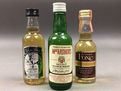 Lot 119 - 20 ASSORTED WHISKY MINIATURES - INCLUDING MAKER'S MARK