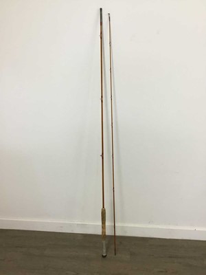 Lot 35 - THREE FISHING RODS