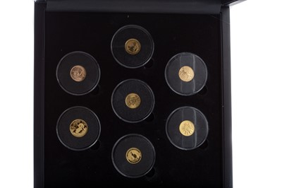 Lot 35 - THE SEVEN WONDERS OF THE WORLD 2020 GOLD EDITION