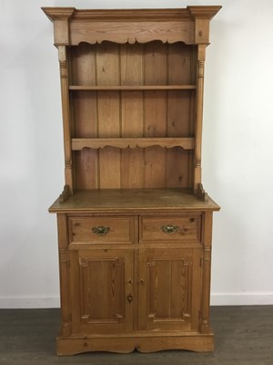 Lot 134 - A MODERN PINE DRESSER