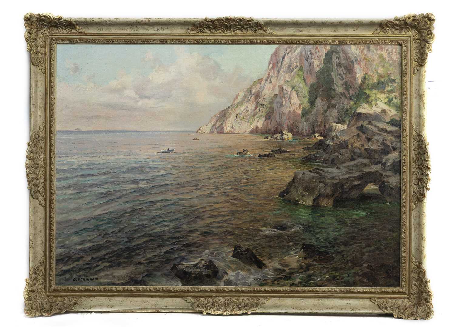 Lot 362 - CAPRI, AN OIL BY CARLO PERANDINI