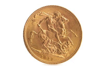 Lot 53 - A GEORGE V GOLD SOVEREIGN DATED 1911