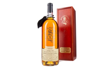 Lot 93 - MACALLAN 1988 12 YEAR OLD SIGNATORY MILLENNIUM EDITION 1.5L