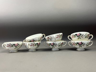 Lot 160 - A WEDGWOOD 'HATHAWAY ROSE' PART TEA AND COFFEE SERVICE AND OTHER CERAMICS