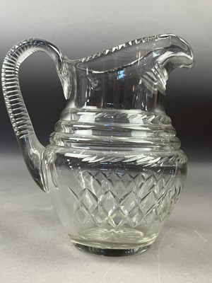 Lot 161 - A GROUP OF CRYSTAL DECANTERS, JUGS AND DISHES