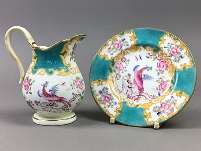 Lot 266 - A MINTONS TEA SERVICE AND A FRENCH FAIENCE DISH