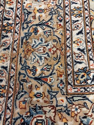 Lot 1229 - A PERSIAN KASHAN RUG