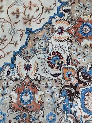 Lot 1221 - A PERSIAN ISFAHAN, SHEIKH SAFI RUG